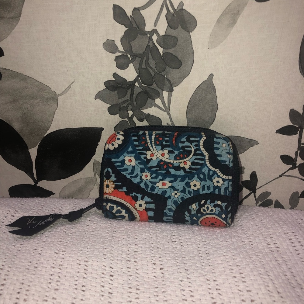 Vera Bradley “Marrakesh Motifs” Small Zipper ID Wallet
